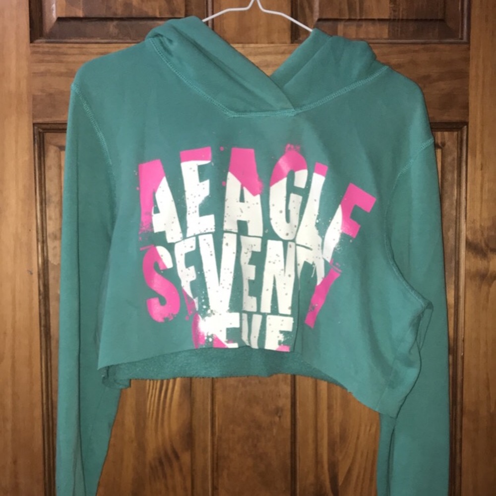 ☀️American Eagle cropped sweatshirt